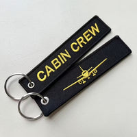 Breloc Brodat Design Aviatie Cabin Crew
