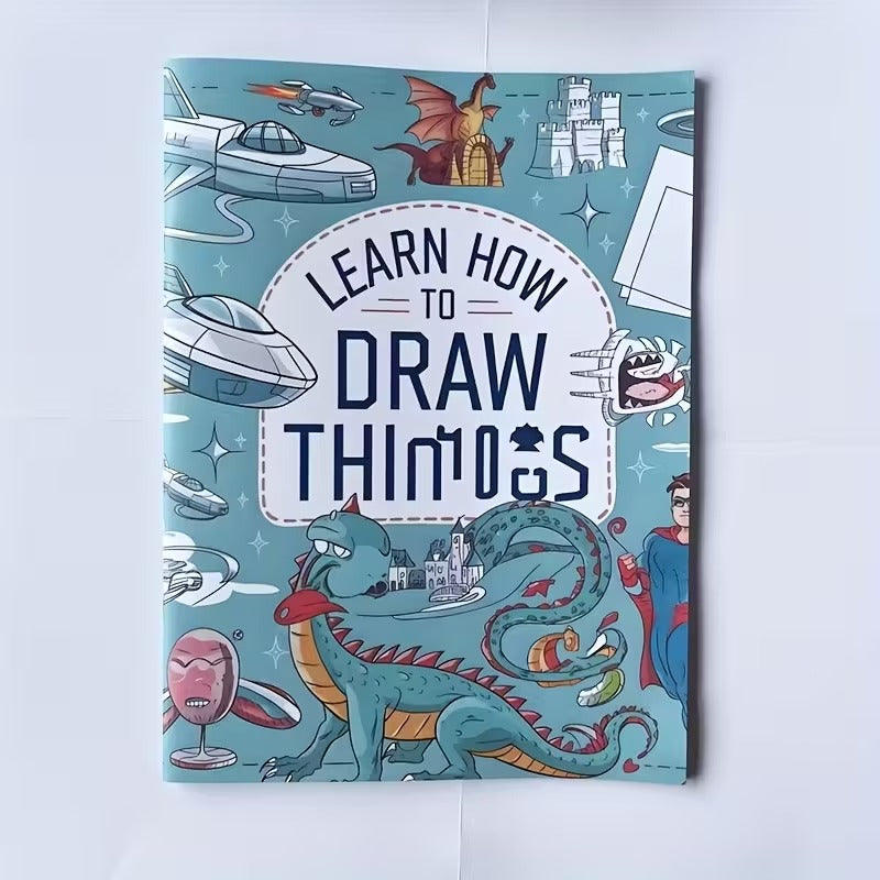 Carte de Desenat pentru Copii Learn How to Draw
