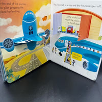 Carte pentru Copii Interactiva Pop-Up Tematica Aviatie
