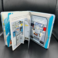 Carte pentru Copii Interactiva Pop-Up Tematica Aviatie