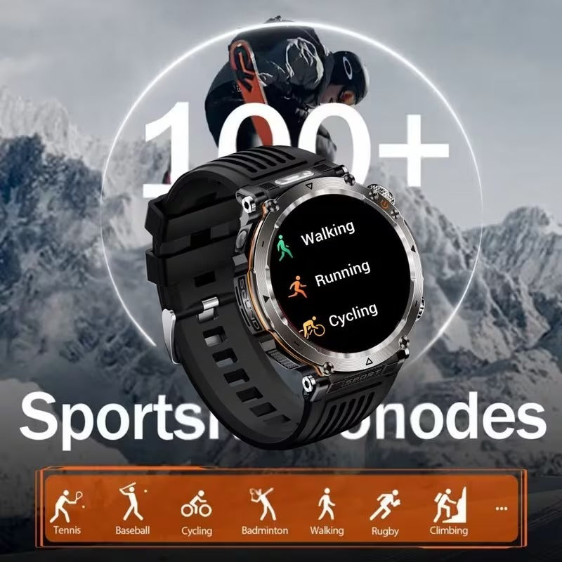 Ceas Barbatesc Smart Watch Effeokki pentru Sport si Activitati Zilnice