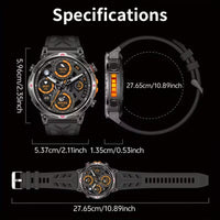 Ceas Smartwatch GPS Ecran Amoled, Navigatie si Urmarire Activitati, Curea din Otel, Argintiu