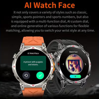 Ceas Smartwatch GPS Ecran Amoled, Navigatie si Urmarire Activitati, Curea din Otel, Argintiu