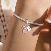 Charm pentru Bratari si Coliere I Love Travel