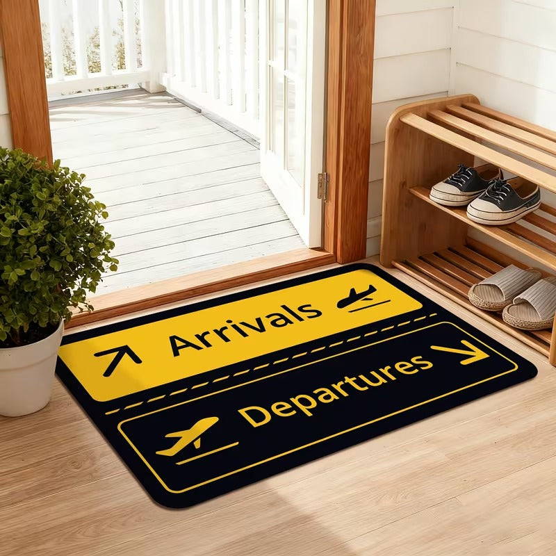 Covor Intrare pentru Hol sau Living Tema Aeroport