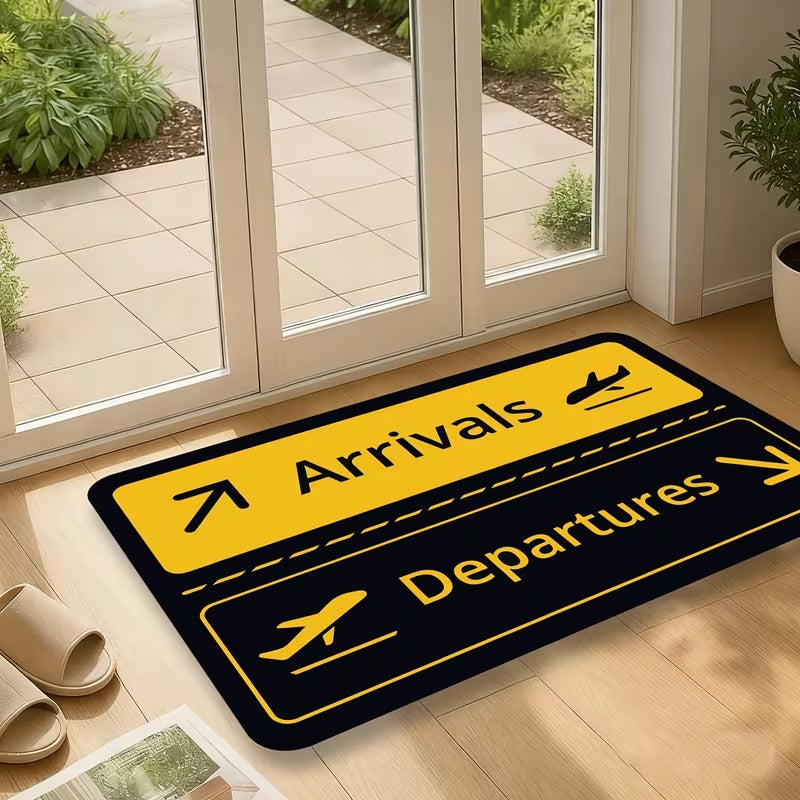 Covor Intrare pentru Hol sau Living Tema Aeroport