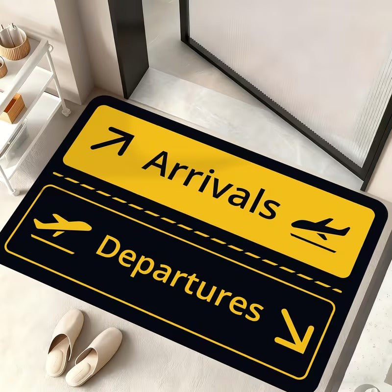 Covor Intrare pentru Hol sau Living Tema Aeroport