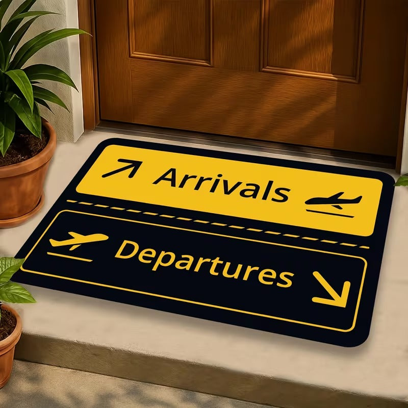 Covor Intrare pentru Hol sau Living Tema Aeroport