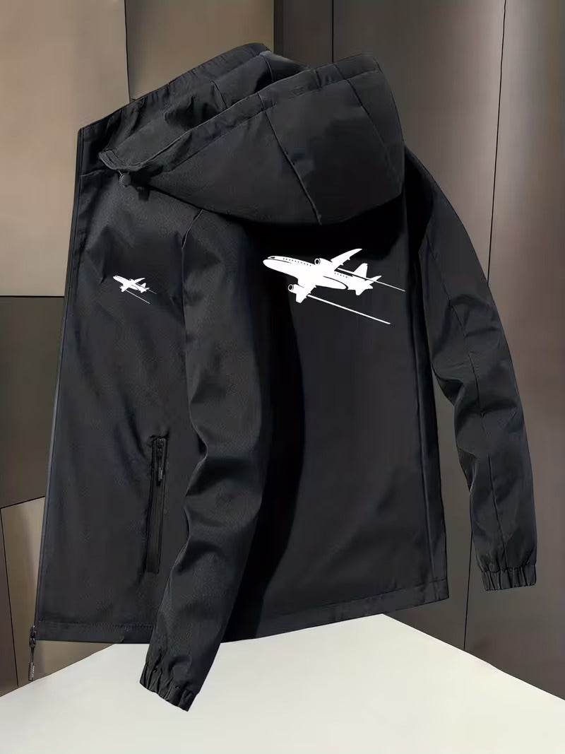 Geaca Unisex cu Design Aviatic, Material Respirabil, Utilizare Urbana si Outdoor