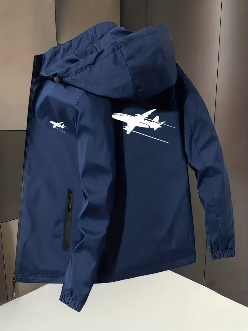 Geaca Unisex cu Design Aviatic, Material Respirabil, Utilizare Urbana si Outdoor