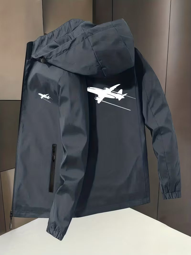 Geaca Unisex cu Design Aviatic, Material Respirabil, Utilizare Urbana si Outdoor