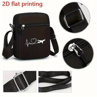 Geanta Barbati Crossbody pentru Travel si Utilizare Urbana, Compartimente Multiple, Bretea Ajustabila