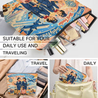 Geanta Cosmetice cu Fermoar pentru Calatorii World Traveler