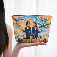 Geanta Cosmetice cu Fermoar pentru Calatorii World Traveler