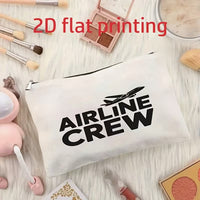 Geanta Cosmetice pentru Calatorii Airline Crew, Alb