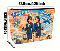 Geanta Cosmetice cu Fermoar pentru Calatorii World Traveler