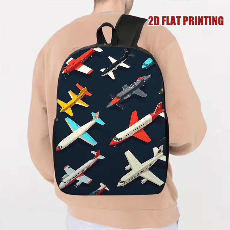 Ghiozdan Scoala si Calatorii cu Capacitate Mare Airplane Collection
