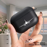 Husa Casti Protectie cu Design Avion si Finisaj Negru Mat