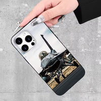 Husa Telefon pentru Iphone 15, Pro, Pro Max Design Avion de Lupta