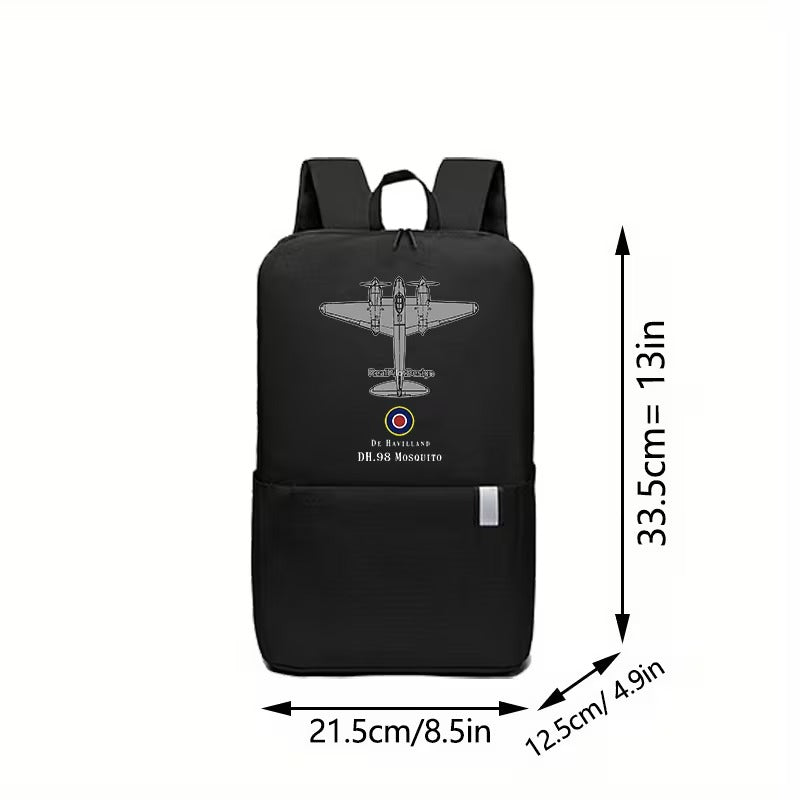 Rucsac Calatorii Unisex Compartimente Multiple pentru Laptop si Tableta DH.98 Mosquito