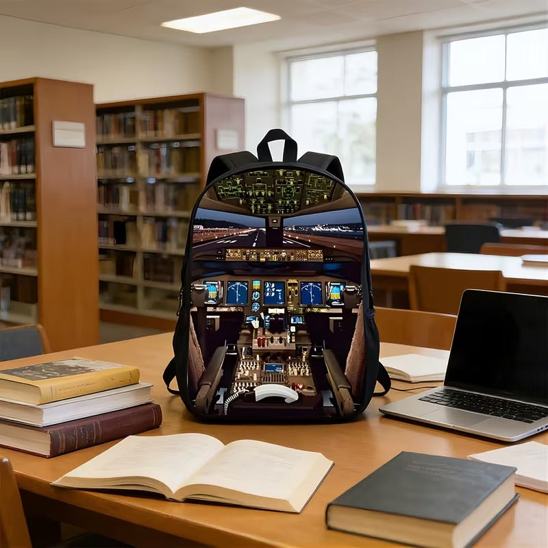 Rucsac Scoala si Calatorii cu Compartiment de Laptop, Design Ergonomic