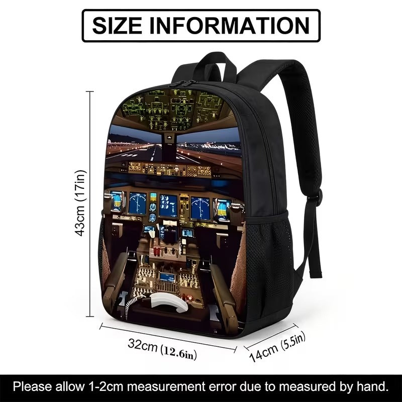 Rucsac Scoala si Calatorii cu Compartiment de Laptop, Design Ergonomic