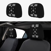 Set 2 Huse pentru Tetiera Auto Design Aviatic