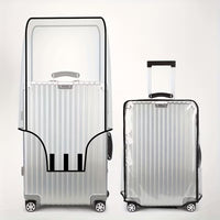 Set 3 Huse Transparente pentru Valiza, Dimensiuni Diferite