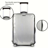 Set 3 Huse Transparente pentru Valiza, Dimensiuni Diferite