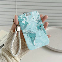 Suport Card cu Snur Design Aviatie Love Flies