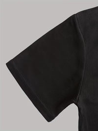 Tricou Baieti cu Design Aviatic Pilot in Progress, Negru