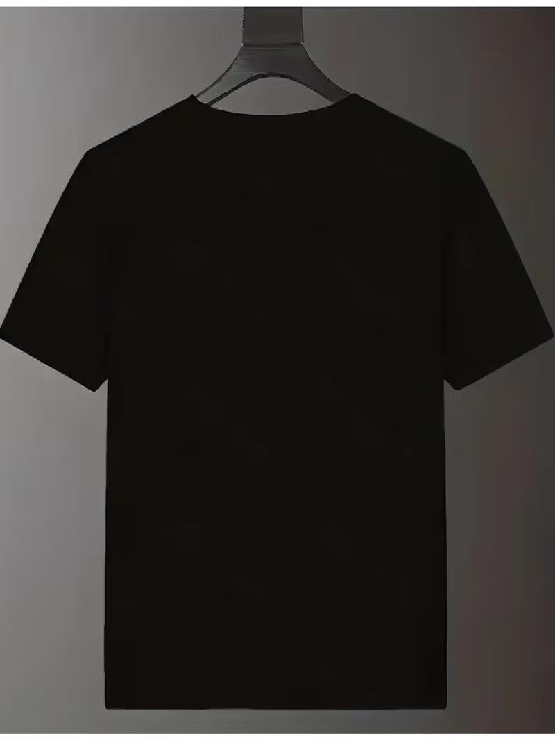 Tricou Barbatesc pentru Pasionatii de Calatorii World Map and Airplane