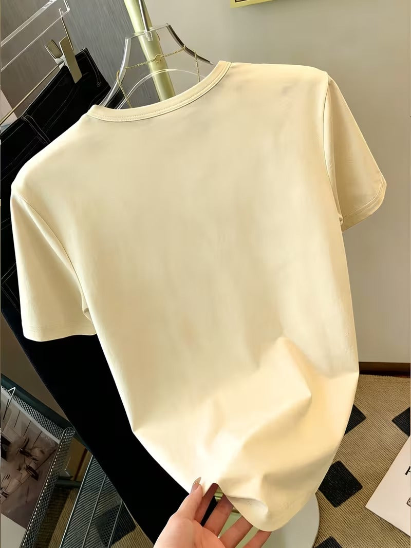 Tricou Dama cu Tema Aviatie Imprimeu Ready for Take Off