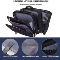 Troller de Cabina pentru Echipaj Aviatie cu Maner Telescopic, 42 x 25cm
