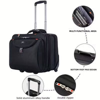Troller de Cabina pentru Echipaj Aviatie cu Maner Telescopic, 42 x 25cm